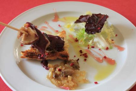 Imagen La tapa micológica del restaurante Cristóbal seleccionada como la mejor de las Jornadas sepulvedanas