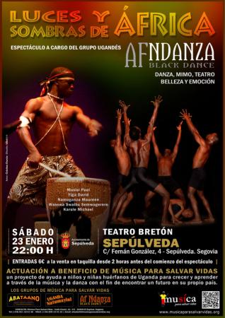Imagen La auténtica danza africana llega a Sepúlveda