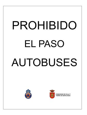 Imagen Se prohíbe el paso de autobuses desde Villaseca a San Frutos