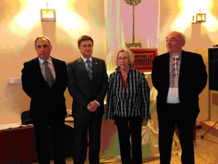 Imagen El Centro Segoviano de Guadalajara concede el Acueducto de Plata a Francisco Vazquez, presidente de la Diputación