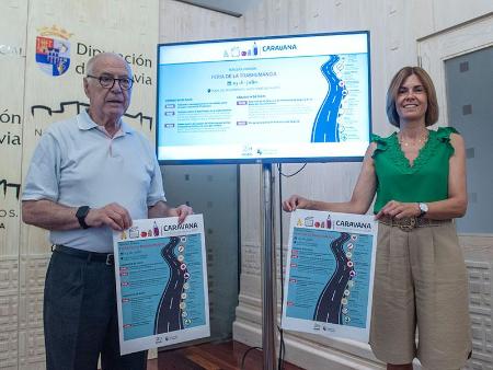 Imagen La Caravana de Alimentos de Segovia hace su tercera parada en la Feria de la Trashumancia de Santo Tomé del Puerto