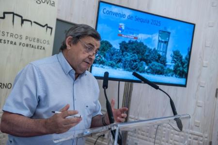 Imagen La Diputación suma 100.000 euros más a los 200.000 contemplados en el Convenio de la Sequía entre la institución provincial, la Junta de Castilla y León y los ayuntamientos