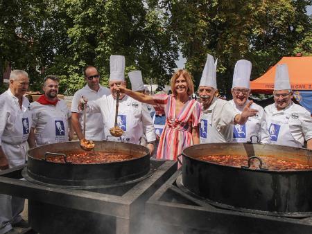 Imagen La Diputación de Segovia mantiene su apoyo al Judión de La Granja, de nuevo protagonista en una de las citas emblemáticas de las fiestas de San Luis