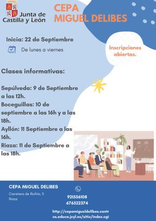 Imagen Clase informativa escuela adultos