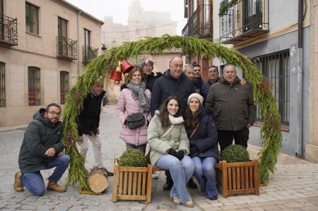 Imagen Turégano cierra con éxito su Feria Navideña de San Andrés, que llena de luz y tradición la localidad