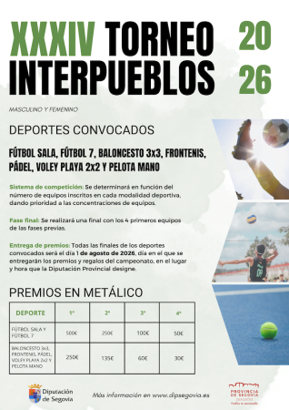 Imagen Torneo interpueblos 2026.