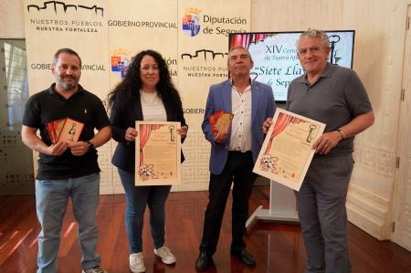 Imagen El Teatro Bretón de Sepúlveda alza el telón un año más para acoger el certamen de teatro aficionado ‘Siete Llaves’, con el apoyo de la...