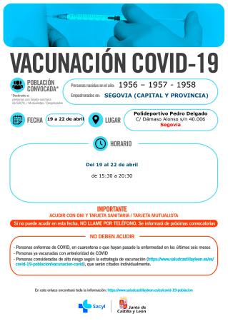 Imagen Vacunación COVID personas nacidas en 1956-1957-1958