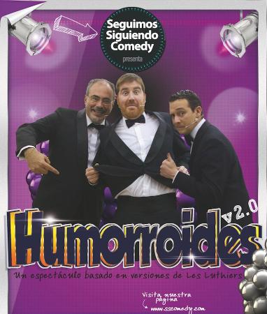 Imagen Humorroides v2.0 el sábado día 13 a las 22:00 en el Teatro Bretón