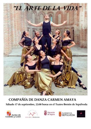 Imagen Danza en el teatro Bretón, la compañía de Carmen Amaya nos presenta: 