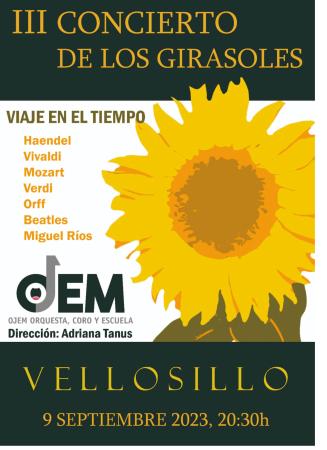 Imagen III Concierto girasoles en Vellosillo